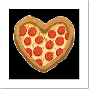 Pizza Love Posters and Art